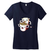 noooodles Women's V-Neck T-Shirt
