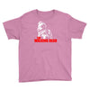 the walking dead tv show daryl dixon with bandana zombies Youth Tee