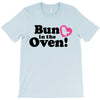 Bun in the Oven with Heart Baby Girl T-Shirt
