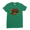 bigfoot of endor Ladies Fitted T-Shirt