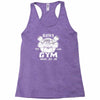 sloth's gym Racerback Tank