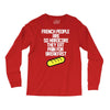 french people are so hard they eat pain for breakfast Long Sleeve Shirts
