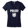 polizei (2) Women's V-Neck T-Shirt