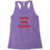 napoleon dynamite   vote for pedro Racerback Tank
