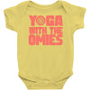 yoga with the omies Baby Onesie