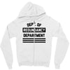 redundancy Zipper Hoodie