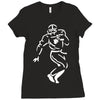 undefeated stencil football Ladies Fitted T-Shirt