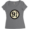 Harry Potter Plataforma Women's Triblend Scoop T-shirt