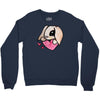 cute lop eared rabbit Crewneck Sweatshirt