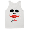 visage joker yeux ferm&eacute;s Tank Top