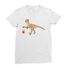 T-Rex Basketball Ladies Fitted T-Shirt