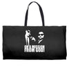 the blues brothers inspired on a mission from god funny Weekender Totes