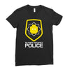 super secret police Ladies Fitted T-Shirt