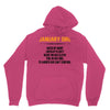 January Girl Hated By Many Unisex Hoodie