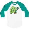 tortue nazie zombie 3/4 Sleeve Shirt