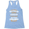 Super Cool Grandson Of A Freaking Awesome Mother Racerback Tank