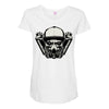 gas mask Maternity Scoop Neck T-shirt
