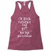 I Am Your Fathers Day Gift Mom Says You're Welcome Racerback Tank