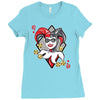 quinn of diamonds Ladies Fitted T-Shirt