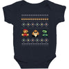 super mario chistmas Baby Bodysuit