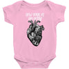 new york in my heart Baby Bodysuit