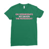 on wednesdays we smash the patriarchy Ladies Fitted T-Shirt