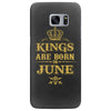 kings are born in june Samsung Galaxy S7 Edge