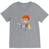 lion ow V-Neck Tee