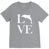 love dolphin V-Neck Tee