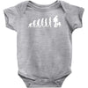 evolution  j&auml;ger jagen jagd jaeger flinte apportieren wald schie&szlig;en Baby Onesie