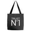 trust no Tote Bags