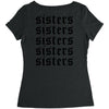 Sisters Women's Triblend Scoop T-shirt