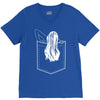 pocket samara V-Neck Tee