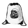 apace invader Drawstring Bags