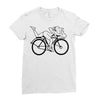 Albert Hofmann LSD Funny Retro Bicycle Day Ladies Fitted T-Shirt