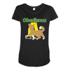 obedience Maternity Scoop Neck T-shirt