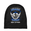 navy veteran 2 Baby Beanies