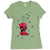 deadpool Ladies Fitted T-Shirt