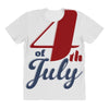 4th of july All Over Women's T-shirt