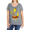 fractal comic book guy Ladies Curvy T-Shirt