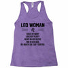 Leo Woman Racerback Tank