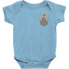 Cat Pocket Baby Bodysuit