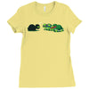 tortoise caught Ladies Fitted T-Shirt