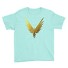 the fly bird   maverick jake paul   gold Youth Tee