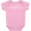 i am spartacus classic movie dvd quote Baby Onesie