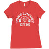 powerhouse gym Ladies Fitted T-Shirt