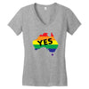 Vote Yes Australia Women's V-Neck T-Shirt