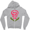 cute flowers Zipper Hoodie
