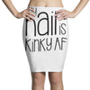 my hair is kinky af Pencil Skirts