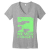 never forget Women's V-Neck T-Shirt